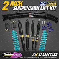 2" Lift Kit Webco Shock Absorber Dobinsons Coil EFS Leaf for Toyota Hilux GUN126