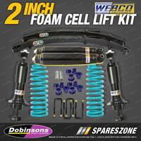 2" Foam Cell Lift Kit Shocks Dobinsons Coil EFS Leaf for Mitsubishi Triton MQ