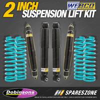 2" 50mm Lift Kit Webco Shocks Dobinsons Coils for Suzuki Jimny SN413 JB33 98-18