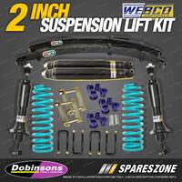 2" 50mm Lift kit Dobinsons Coil EFS Leaf & Shackle for Nissan Navara D40