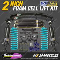 2" Foam Cell Lift Kit Dobinsons Coil EFS Leaf Diff for Mitsubishi Triton MQ