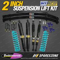 2" 50mm Lift kit Strut Dobinsons Coil EFS Leaf springs for Isuzu D-max 20-on