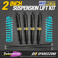 2" 50mm Lift Kit RAW Torsion Bar Dobinsons Coil for Mitsubishi Challenger PA II