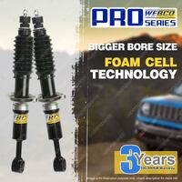 2" Lift Front Foam Cell Shock Absorbers for Holden Colorado RG 4WD 2.8TD 12-on