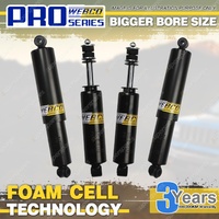 Front + Rear Foam Cell Shock Absorbers for Mazda Bt-50 UN B2500 B3000 06-10