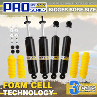 Front + Rear 2" Lift Foam Cell Shock Absorbers for Toyota 4 Runner YN60 LN60