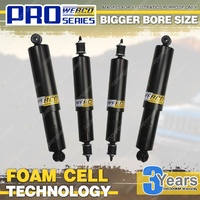 Front Rear 2" Foam Cell Shock Absorbers for Jeep DJ5 DJ6 CJ7 Cherokee Wagoneer