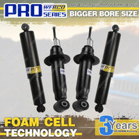 Front Rear 2" Lift Foam Cell Shock Absorber for Mitsubishi Pajero NM NP NS NT NW