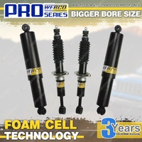 Front Rear 2" Lift Foam Cell Shock Absorbers for Toyota Hilux 4Wd KUN26R GGN25R