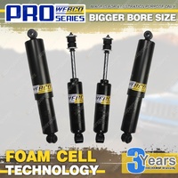 Front Rear 2" Foam Cell Shocks for Mitsubishi Challenger PA L400 Pajero NH NJ 