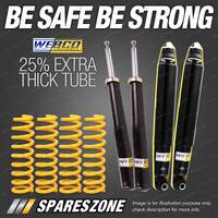 Front Rear Webco Shock Absorbers STD King Springs for BMW 3 Series E30 84-91