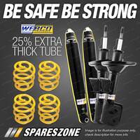 Front Rear Webco Shock Absorbers Lowered Springs for BMW 3 Series E36 91-00 46mm