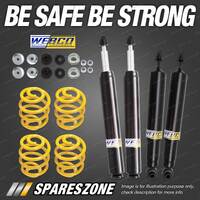 Front Rear Webco Shock Absorbers Lowered Springs for Holden Commodore Calais VP