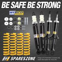 Front Rear Webco Shock Absorbers Raised King Springs for Ford Falcon Fairmont AU