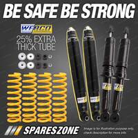 Front Rear Webco Shock Absorbers Raised King Spring for Isuzu Mu-X UCR SUV 13-21