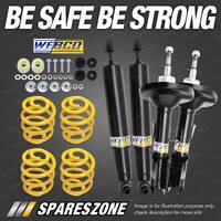 Front Rear Webco Shock Absorbers Super Low Springs for Holden Commodore VY 02-04