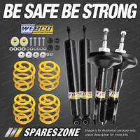 Front Rear Webco Shock Absorbers Lowered King Springs for Holden Monaro V2 01-04