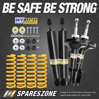 Front Rear Webco Shock Absorbers STD King Springs for Holden Commodore VZ Wagon