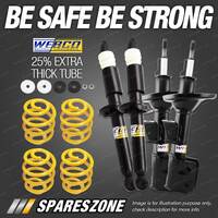 Front Rear Webco Shock Absorbers Lowered King Springs for Toyota Starlet EP91