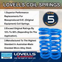 3" 75mm Lovells RAW Leaf Shocks Complete Strut Lift Kit for Mazda BT-50 21-on