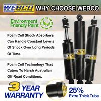 4" Lift Kit Webco Foam Cell Shocks Lovells Coil Springs for Nissan Patrol GQ GU