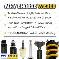 2" 50mm Foam Cell Lift Kit Webco Shocks King Coils for Nissan Pathfinder R51