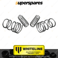 Whiteline F and R lowered Coil Springs for MITSUBISHI LANCER FWD CJ