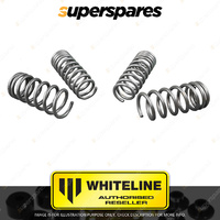 Whiteline Front and Rear lowered Coil Springs for INFINITI G37 2008-ON