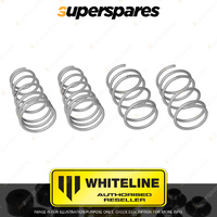 Whiteline F and R lowered Coil Springs for SUBARU IMPREZA WRX STI GD GG