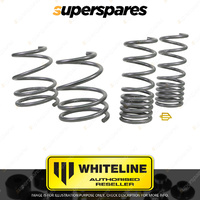 Whiteline F and R lowered Coil Springs for SUBARU IMPREZA WRX STI VA SEDAN