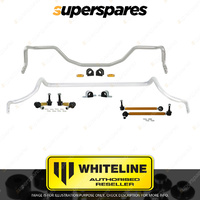 Whiteline F and R Sway bar vehicle kit for MITSUBISHI ASX XA XB LANCER CJ