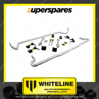 Whiteline F + R Sway bar vehicle kit for SUBARU IMPREZA WRX STI GV GR