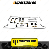 Whiteline F and R Sway Bar Vehicle Kit BSK016 for SUBARU BRZ ZC6 7/2012-ON