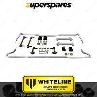 Whiteline F and R Sway Bar Vehicle Kit BSK020 for SUBARU BRZ ZC6 7/2012-ON