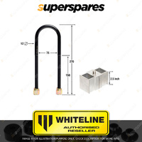 Whiteline Rear 2.5" Lowering Block Kit for MITSUBISHI L300 SF SG SH SJ SJ