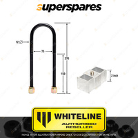 Whiteline Rear 2.0 Inch Lowering Block Kit KLB104-20 for FORD FALCON XD XE XF