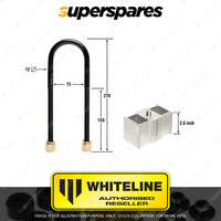 Whiteline Rear Lowering block kit for HOLDEN RODEO 2WD KB/KBD21 26 27 28 29