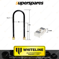 Whiteline Rear 1.5 Inch Lowering Block Kit for HOLDEN RODEO KB KBD Series