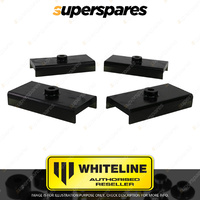 Whiteline Rear Spring to saddle insulator bushing for FORD FAIRLANE ZA ZB ZC ZD