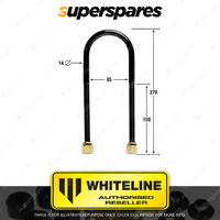 Whiteline Rear Spring u bolt kit for MITSUBISHI L300 SA SB SC SD SE NO BONNET