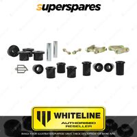 Whiteline Rear Vehicle Essentials Shakle Pin Bushing Kit for Holden Colorado RG