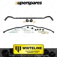 Whiteline Front and Rear Sway Bar Vehicle Kit for Mitsubishi Triton ML MN 4WD