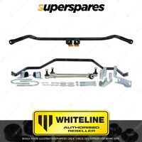 Whiteline Front and Rear Sway Bar Vehicle Kit for Nissan Navara D40 2005-2015