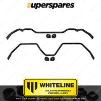 Whiteline Front & Rear Sway Bar Vehicle Kit for Toyota Landcruiser Prado 120 150