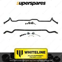 Whiteline Front and Rear Sway Bar Vehicle Kit for Toyota Land Cruiser 100 IFS