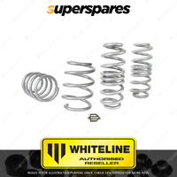 Whiteline Front & Rear Coil Springs Lowered for Audi S3 RS3 Quattro AWD 15-20