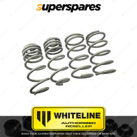 Whiteline Front & Rear Coil Springs Lowered for Ford Focus ST SA FWD 19-On