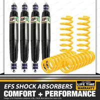 75mm Lift Kit EFS Shock + Coil Springs for FORD MAVERICK LWB Y60 COIL SPRING