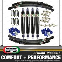 50mm Lift Kit EFS Shock + Leaf Springs for TOYOTA HILUX LN YN 65 67 Series