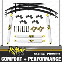 RAW 4x4 Shock + Leaf Springs for MAZDA BT50 07-11 2"50mm Lift Kit 250KG